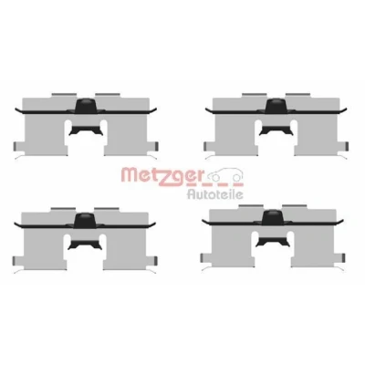 Imagem de METZGER 109 1692 Kit de acessórios, pastilhas travão