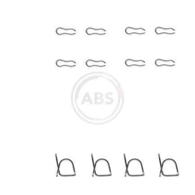 Imagem de A.B.S. 0939Q Kit de acessórios, pastilhas travão