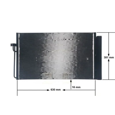 Imagem de MAHLE ORIGINAL AC 345 000S Condensador com secador 610 BMW: 5 Touring, Sedan, 6 Coupe endado, norauto, oscaro, mister auto
