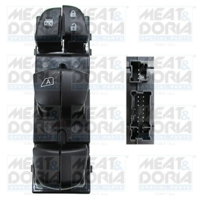 Imagem de Interruptor, levantador de vidros MEAT &amp; DORIA 26359