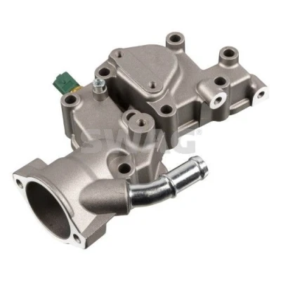 Imagem de SWAG 33 10 0554 Caixa do termóstato com sensor de temperatura líquido arrefecimento PEUGEOT: 207 Hatchback, 206 Bipper Van