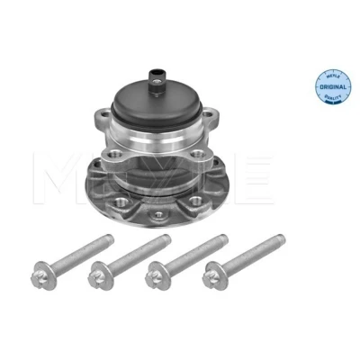Imagem de MEYLE 40 14 752 0003 Cubo da roda 4 5 104 com o rolamento integrado, anel de sensor do ABS material montagem Eixo traseiro