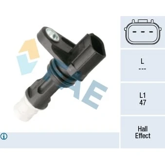 Imagem de FAE 79529 Gerador de Impulsos 2pólos TOYOTA: Yaris I Hatchback