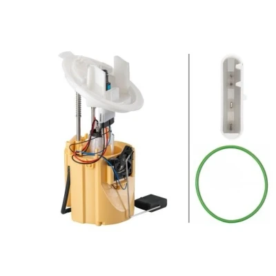 Imagem de HELLA 8TF 358 146 021 Unidade de alimentação combustível com junta, sensor nível elétrico MERCEDES BENZ: Classe E T modell