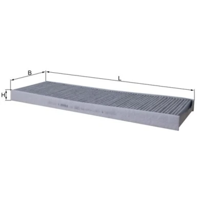 Imagem de MAHLE ORIGINAL LAK 1683 Filtro, ar do habitáculo Filtro de carvão ativado 448 151 30