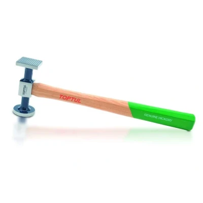 Imagem de Martelo da carroçaria TOPTUL dentadodiâmetro: 40mm quadrado: 38x38mm Länge: 325mm