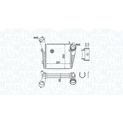 Imagem de MAGNETI MARELLI 351319204400 Intercooler AUDI: Q7