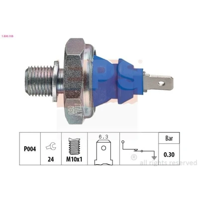 Imagem de EPS 1.800.108 Sensor Pressão do Óleo M10x1 0,3bar Made in Italy OE Equivalent VOLKSWAGEN: GOLF 2, 3, TRANSPORTER 4 Bus, AUDI: A4 B5 Sedan