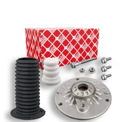 Imagem de FEBI BILSTEIN 104871 Kit de reparação, suporte apoio do conj. mola/amortecedor Eixo dianteiro com rolamentos esferas material montagem