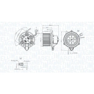 Imagem de MAGNETI MARELLI 069412752010 Ventilador do Habitáculo