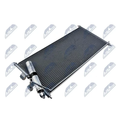 Imagem de NTY CCS NS 024 Condensador com secador Alumínio 733mm NISSAN: Primera Sedan, Hatchback