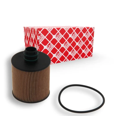 Imagem de FEBI BILSTEIN 38873 Filtro de óleo com retentor Cartucho filtrante FIAT: Grande Punto Hatchback, Tipo Carrinha, Evo Hatchback