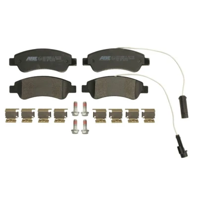 Imagem de ABE C2F018ABE P Jogo de pastilhas para travão disco Eixo traseiro FIAT: Ducato III Van, Camião plataforma / Chassis