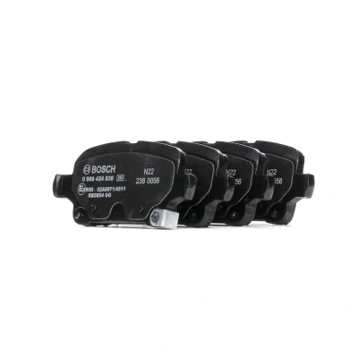 Imagem de BOSCH 0 986 424 839 Jogo de pastilhas para travão disco Baixo teor metálico com sensor desgaste integrado OPEL: Astra K Sports Tourer