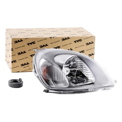 Imagem de TYC 20 5729 08 2 Farol Principal à direita H4 com motor elétrico TOYOTA: Yaris I Hatchback