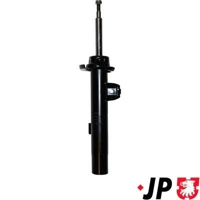Imagem de JP GROUP 1442103070 Amortecedor Eixo dianteiro, lado esquerdo Pressão do gás Tubo duplo com assento de mola cavilha em cima BMW: 3 Touring