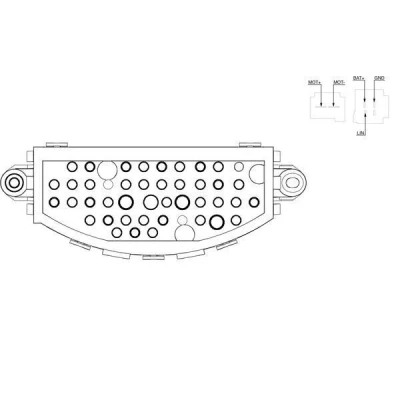 Imagem de MAHLE ORIGINAL ABR 22 000S Regulador, ventilador do habitáculo BMW: 1 Hatchback