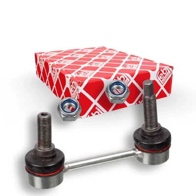 Imagem de FEBI BILSTEIN 29504 barra / escora, estabilizadora Eixo traseiro esquerdo, direito 150 M14 x 1,5 ProKit com porca autoblocante