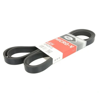 Imagem de GATES Micro V 4PK850 Correia trapezoidal estriada 850 4 Poliéster, EPDM (borracha de etileno propileno dieno) TOYOTA: Corolla VIII Compact