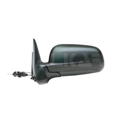 Imagem de espelho retrovisor Alkar 6164099 esquerda ajuste: por cabo de aço, caixa do grande, não esférico para veículo com volante à