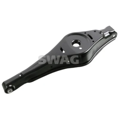 Imagem de SWAG 30 93 4884 Braço de suspensão com chumaceira Eixo traseiro esquerdo, em baixo, traseira, direito transversal Chapa aço