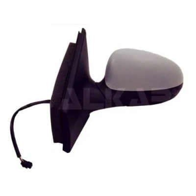 Imagem de Espelho retrovisor Alkar 6129554 esquerda com subcapa elétrico aquecível, dobrável electricamente, tom azul, convexo para veículo volante à esquer