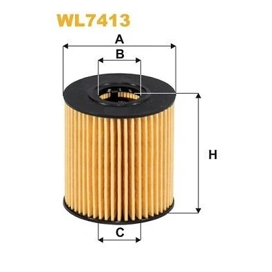 Imagem de Filtros de óleo wix filters wl7413