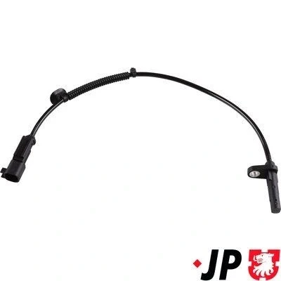 Imagem de JP GROUP 1597104500 Sensor de ABS Eixo traseiro esquerdo, direito activo 385 preto