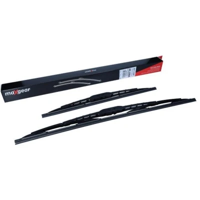 Imagem de Escova do limpa vidros Maxgear 39 1004 à frente de em arco sem spoiler Fixação por ganchos
