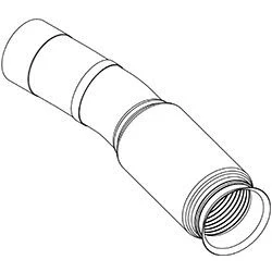 Imagem de DINEX 56132 Tubo de escape 663 130 129,5 Euro 6