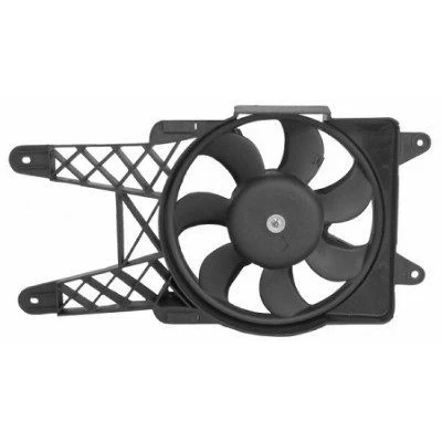 Imagem de VAN WEZEL 1601746 ventilador de radiador com estrutura do (caixilho) motor elétrico FIAT: Seicento / 600 Hatchback