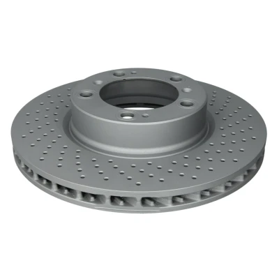 Imagem de ATE 24.0128 0130.1 Disco de travão 318,0 28,0 5 130,0 perfurado/ventilado revestido ligado/alto carbono PORSCHE: 911 Coupe, Boxster, Targa