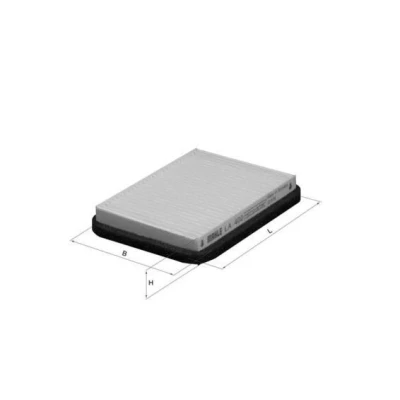 Imagem de MAHLE ORIGINAL LAK 255 Filtro, ar do habitáculo Filtro de carvão ativado 327,0 202 55,5 SAAB: 9 5 Sedan, Carrinha
