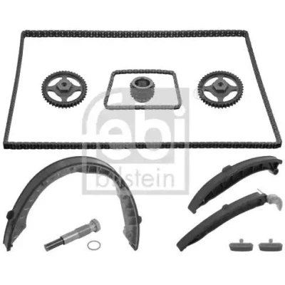 Imagem de FEBI BILSTEIN 100957 Jogo de correntes distribuição dupla, simples, Corrente fechada PORSCHE: Cayenne