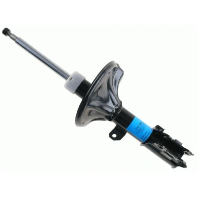 Imagem de SACHS 312 580 Amortecedor esquerda Pressão do gás Tubo duplo com assento de mola cavilha em cima HYUNDAI: Coupe II