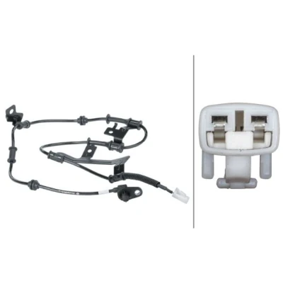 Imagem de HELLA 6PU 012 679 731 Sensor de ABS Eixo dianteiro, lado esquerdo com suporte activo 2 870 12