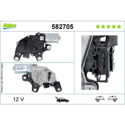 Imagem de VALEO 582705 Motor de Limpa Vidros 12 traseira direita para veículos volante à esquerda/direita