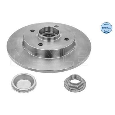 Imagem de MEYLE 11 15 523 4102 Disco de travão Eixo traseiro 249 9 4 108 cheio com o rolamento da roda integrado, anel sensor do ABS PEUGEOT: 307 SW