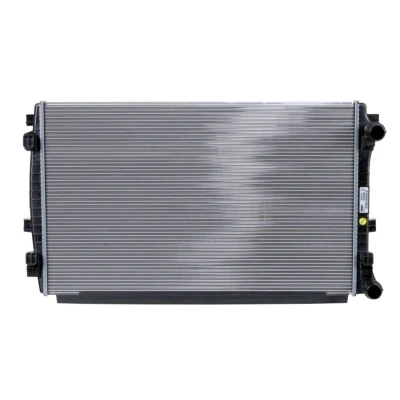 Imagem de VALEO 735558 Radiador, arrefecimento do motor Alumínio 650 411 24 Aletas de refrigeração unidas mecanicamente VOLKSWAGEN: Golf 7, Passat B8 Variant