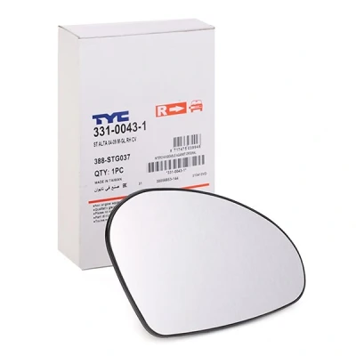 Imagem de TYC 331 0043 1 Vidro Espelho à direita SEAT: Ibiza 3, Córdoba II Sedan, Altea