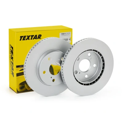 Imagem de TEXTAR Disco de travão 25mm 05/07 114,3mm interior ventilado revestido 92341103 T435120239,4351202390 Discos