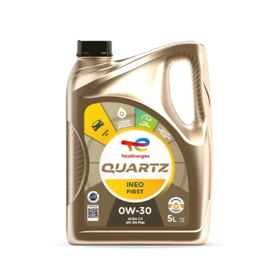Imagem de Total Quartz Ineo First 0W 30 5l Óleo do motor 183106 PEUGEOT: 3008 II SUV, 2008 Carrinha, 308 SW 2, CITROËN: C3 Aircross C4 Cactus