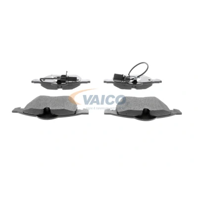 Imagem de VAICO Jogo de pastilhas para travão disco Q+, original equipment manufacturer quality Eixo dianteiro incl. contacto aviso desgaste V10 8146