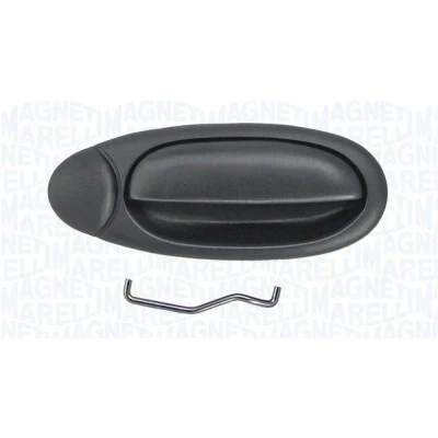 Imagem de MAGNETI MARELLI 350105009000 Puxadores de Porta à frente, lado direito sem chave preto não revestido FIAT: Multipla