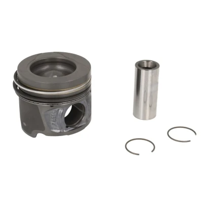 Imagem de NÜRAL 87 123400 40 Pistão 76 com canal de refrigeração, suporte segmentos, para biela trapezoidal RENAULT: CLIO 3, 3 Kasten