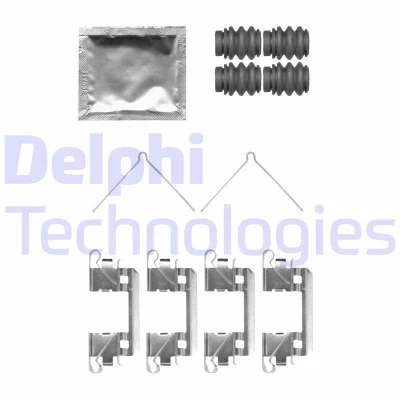 Imagem de DELPHI LX0762 Kit de acessórios, pastilhas travão