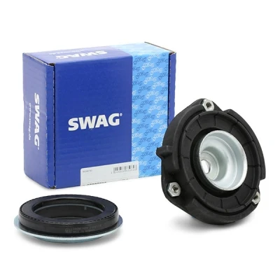 Imagem de SWAG 32 92 2502 Suporte de apoio do conjunto mola / amortecedor Eixo dianteiro com rolamentos esferas VOLKSWAGEN: Golf 5, Caddy 3, Tiguan I