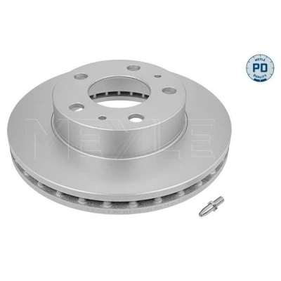 Imagem de MEYLE 283 521 0021/PD Disco de travão Eixo dianteiro 300 32 5 130 ventilado Revestido a discos zinco alto carbono com parafusos