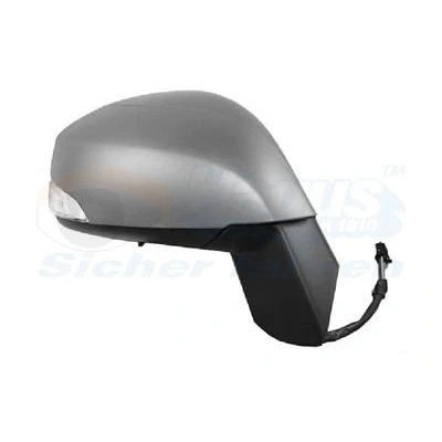 Imagem de Espelho retrovisor Van Wezel 4380828 à direita com subcapa completo, convexo, para regulação eléctrica dos espelhos, dobrável electricamente,