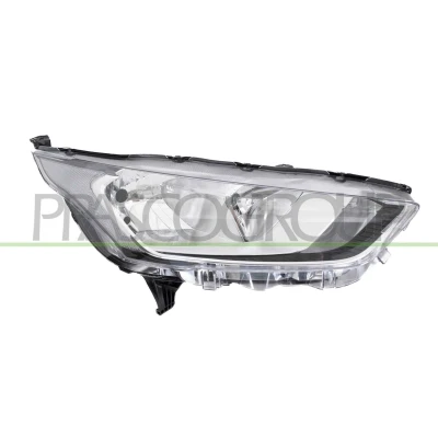 Imagem de PRASCO FD9384913 Farol Principal à direita H15, H7 crómio FORD: Transit Connect V408 Van